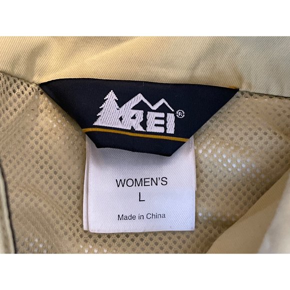 REI Hooded Rain Elements Jacket Women’s Size Large - Picture 3 of 9